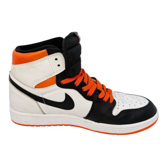 Size 9.5 - Jordan 1 Retro High Electro Orange - Picture 2 of 7